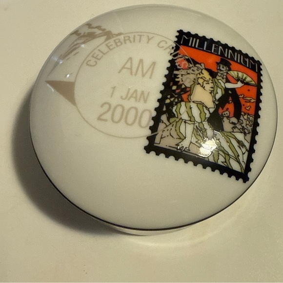 Tiffany & Co Celebrity Cruise Millennium 2000 Trinket Box